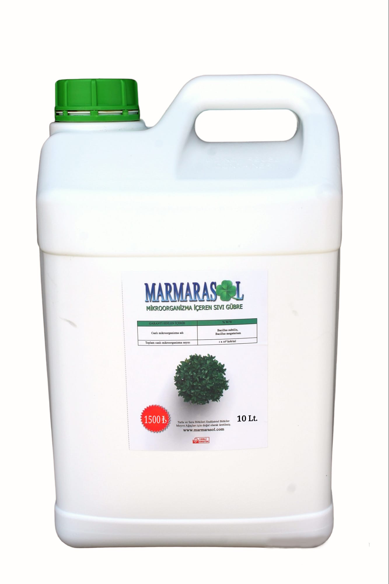 Marmarasol Sıvı mikrobiyal Gübresi (10 litre)