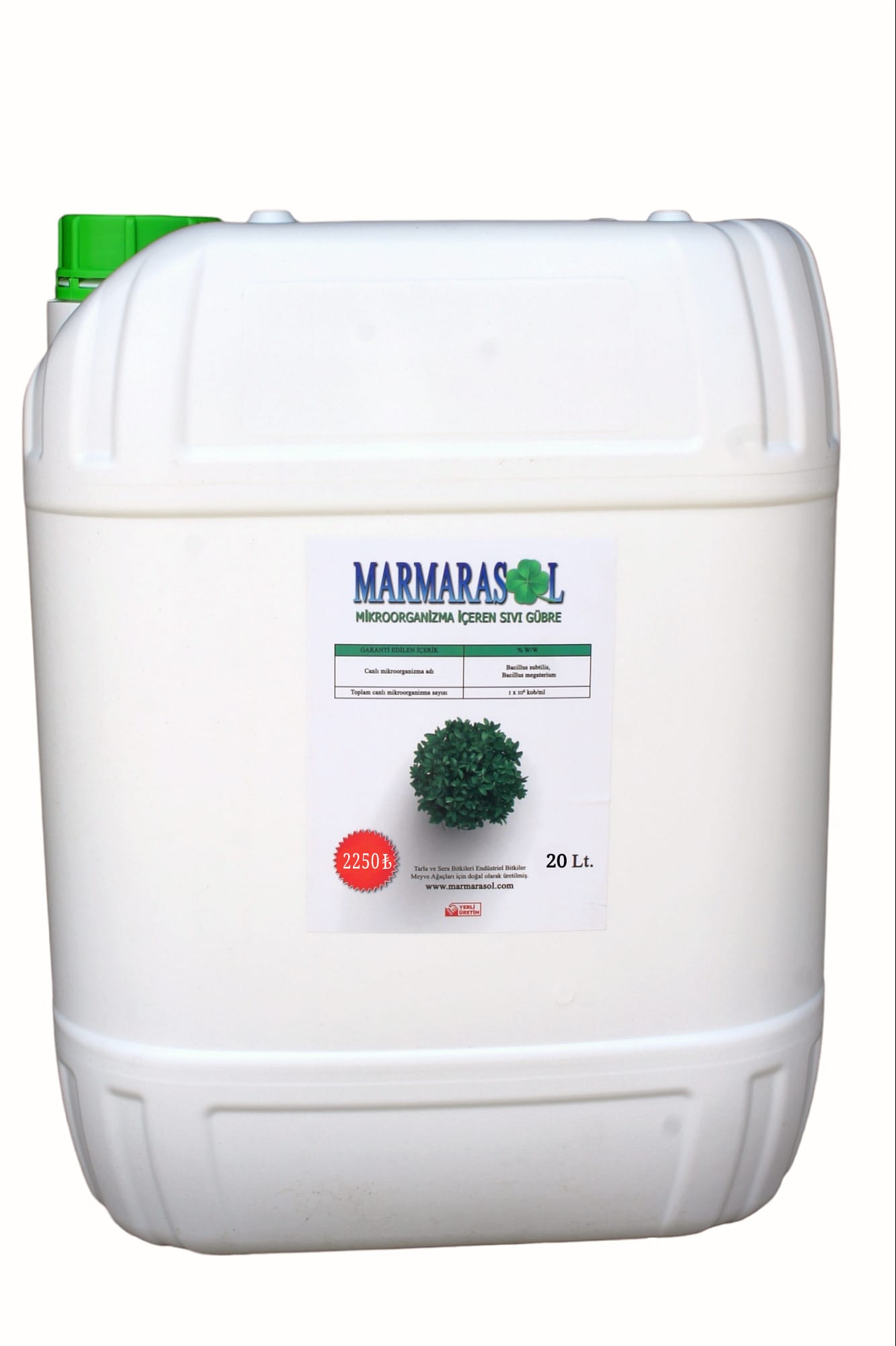 Marmarasol Sıvı Mikrobiyal Gübre(20 litre )